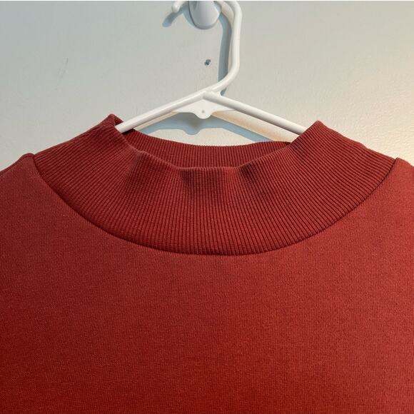 Champion Mock Neck Sweatshirt – Mauve/Taupe – Women’s Small - Picture 5 of 7